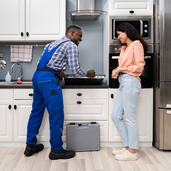 can you provide an estimate for cooktop repair before beginning any work in Hartford